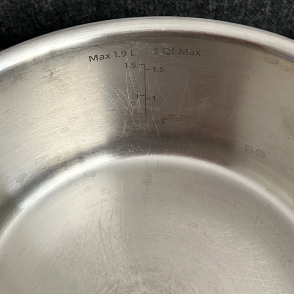 Emeril Stainless Steel 2 Qt Saucepan with Lid - Picture 5 of 8
